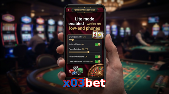 Payment and PKR controls in X03bet