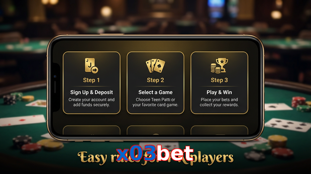 Game list for X03bet game section